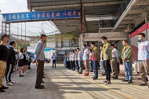 廣東大型鈑金加工廠家，每周一早會雷打不動【恒宇泰金屬】